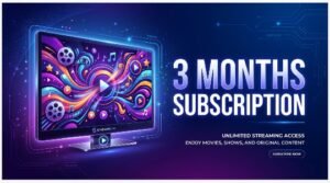 3 månader IPTV abonnent